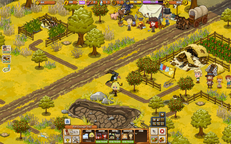 Illustration for article titled FrontierVille Sequel Pioneer Trail Gets Zynga a Little Closer to Making Hardcore Games, Limits Friends